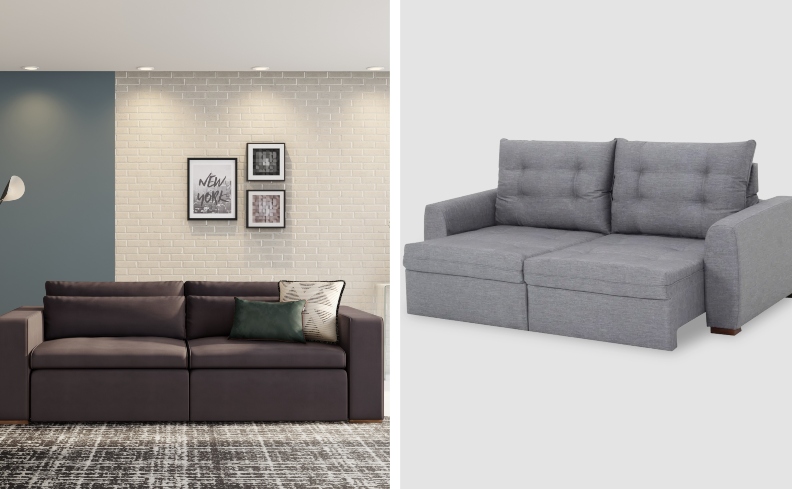 Tipos de sofá: Diferenças entre os principais modelos | TokEmCasa