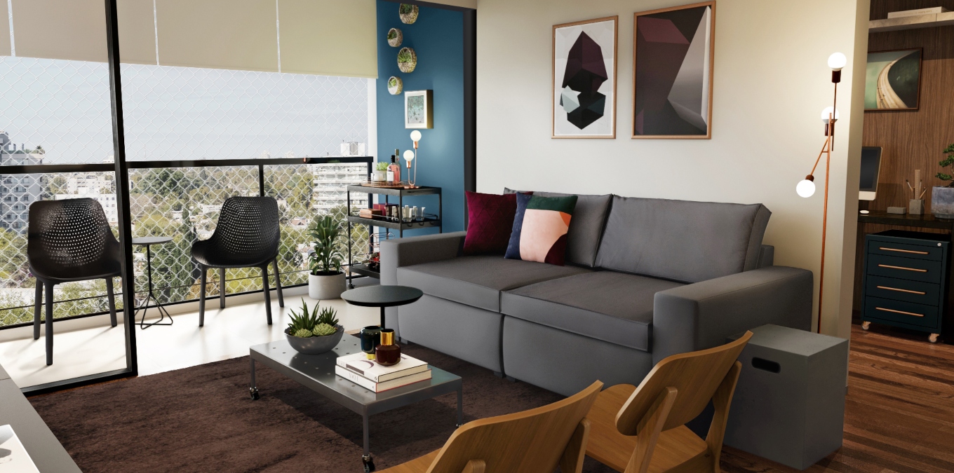 8 móveis indispensáveis para sala de estar pequena
