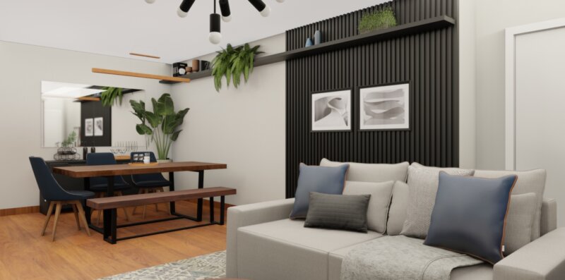 decoração de ambientes sala de estar
