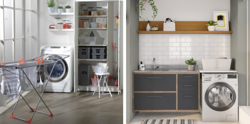 organizar a lavanderia