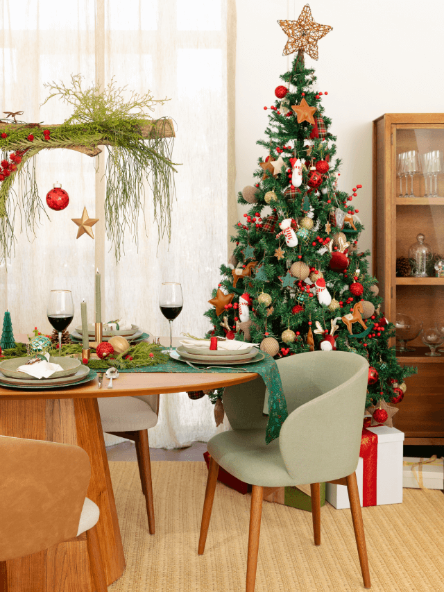 Mesa posta de Natal: confira inspirações para decorar a sua