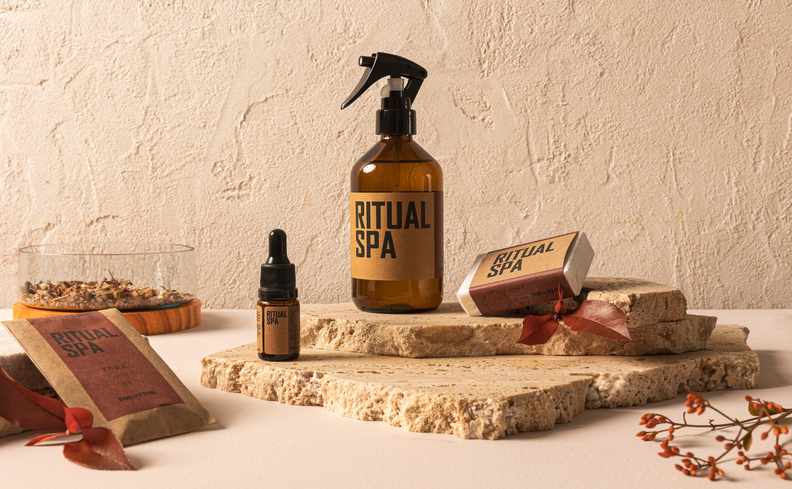 sugestão de presente para o dia das mães com óleos essenciais, aromatizador e outros itens para fazer um SPA em casa
